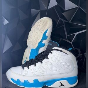 Retro Air Jordan 9 Powder Blue size 9.5